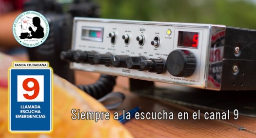 Siempre estamos a la escucha en el canal 9 de CB