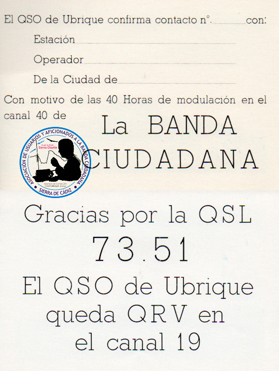 40 horas del canal 40, noviembre de 1986 40 horas del canal 40, noviembre de 1986