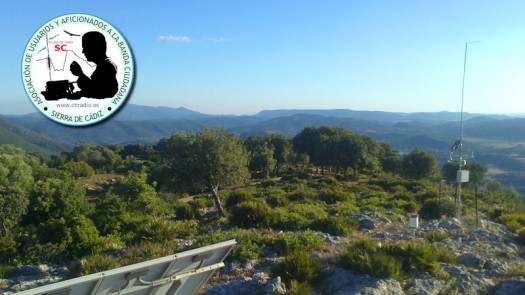 Panorámica realizada desde el cerro del Albarracín, en El Bosque (Cádiz)