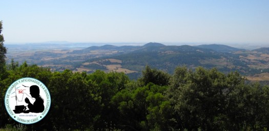 Vista panoramica desde el cerro del Albarracín.